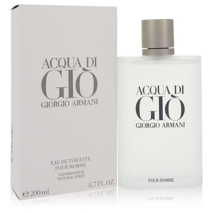 Acqua Di Gio by Giorgio Armani Eau De Toilette Spray 6.7 oz for Men